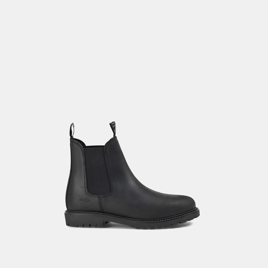 Aigle The Iconic Chelsea Boots Women Black ZA-89351